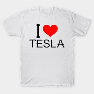 I Love Tesla T-Shirt